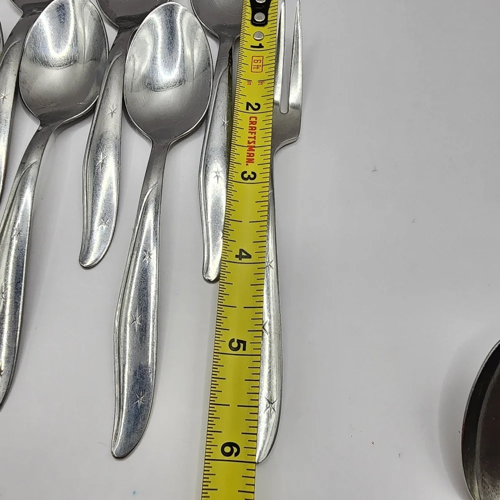 Vintage Utica Cut Co Atomic Star 3 Stars USA 6